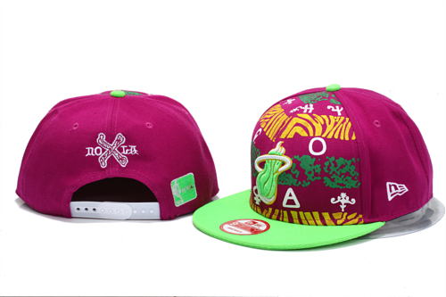 NBA Miami Heat NE Snapback Hat #216
